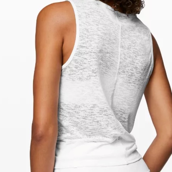 Lululemon breeze through twist tank NWOT - Picture 5 of 6